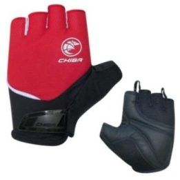 Pirštinės su Quick-Pull kilpelėmis CHIBA Sport, raudonos