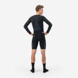 Pašiltinti šortai Rogelli Thermal DWR, juodi