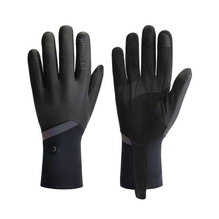 Žieminės pirštinės Rogelli Distance 3XL, juodos