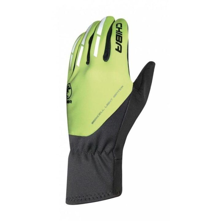 Žieminės pirštinės Chiba BioXCell Light Winter, XXL dydžio, geltonos