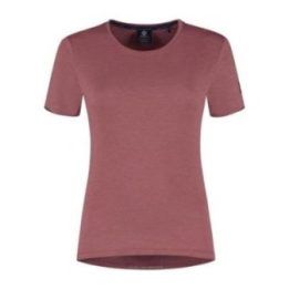 Moteriški bėgimo marškinėliai Rogelli Distance 2XL, bordo