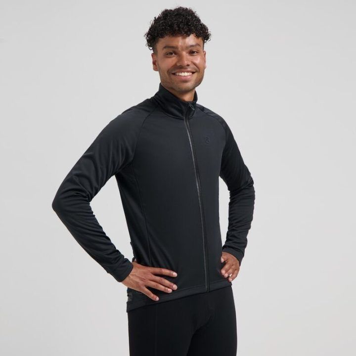 Žieminė dviratininko striukė Rogelli Essential II, juoda