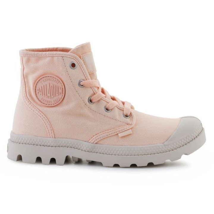 Moteriški sportbačiai aukštu auliuku Palladium Pampa Hi, persikiniai