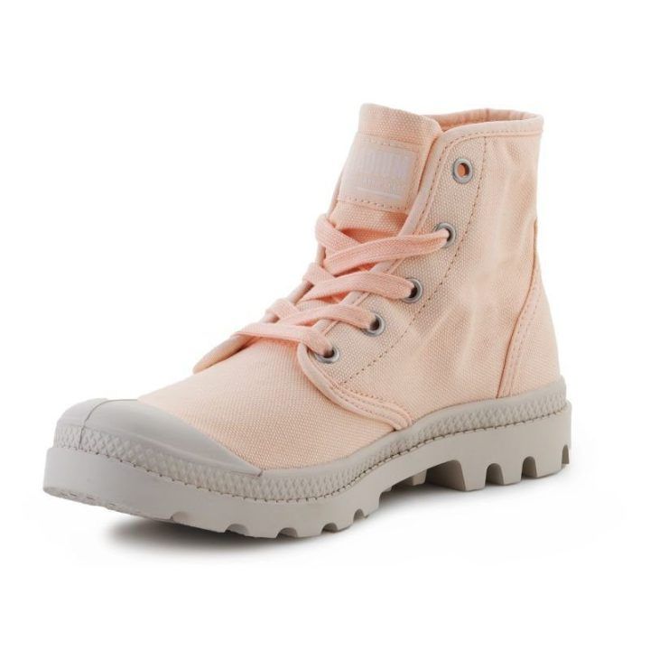 Moteriški sportbačiai aukštu auliuku Palladium Pampa Hi, persikiniai