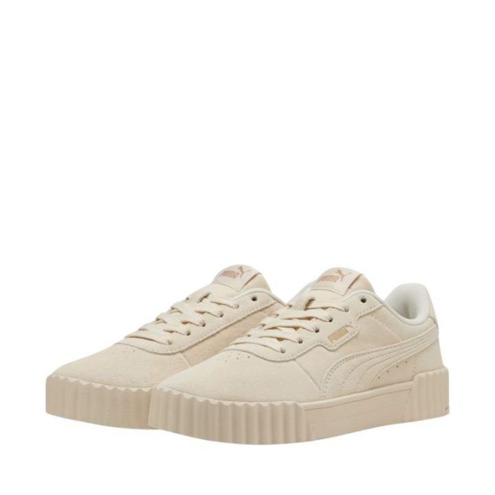 Moteriški zomšiniai sportbačiai su platforma Puma Carina 3.0 SD