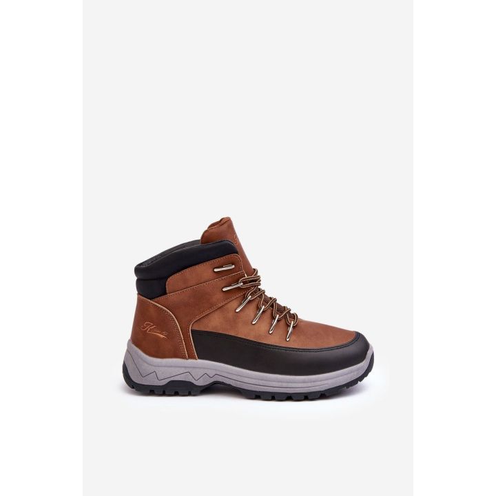 Maraena Vyriški trekingo batai Brown Trapper Shoes