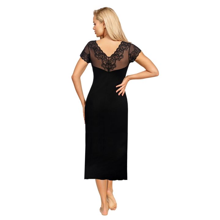Marškinėliai Ivana Long Black
