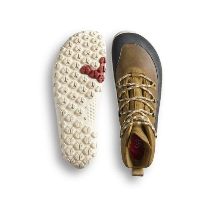 Žygio batai Vivobarefoot Tracker Leather AT, rusvi
