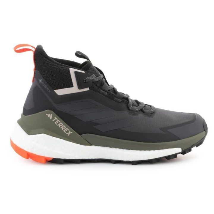 Žygio batai adidas TERREX Free Hiker 2 GTX, anglies, pilki ir juodi