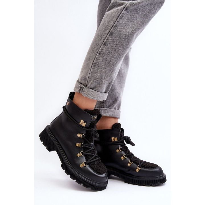Odiniai batai Moterys GOE MM2N4082 Black