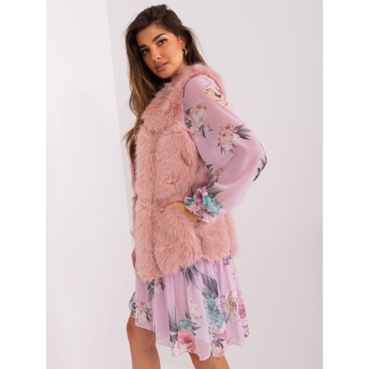 Liemenė šviesiai rožinė