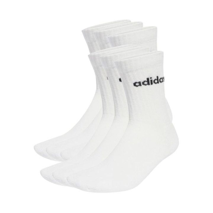 Paminkštintų sportinių kojinių rinkinys adidas Linear, 6 poros
