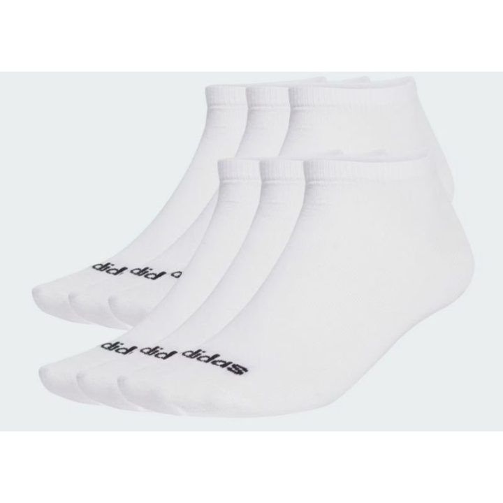 Paminkštintų sportinių kojinių rinkinys adidas Linear, 6 poros