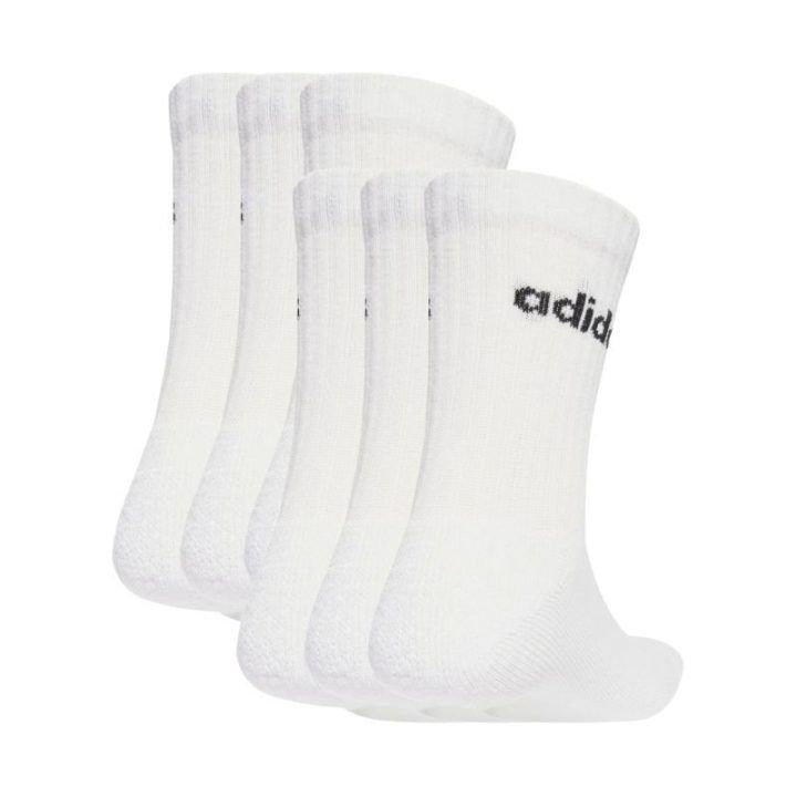 Paminkštintų sportinių kojinių rinkinys adidas Linear, 6 poros