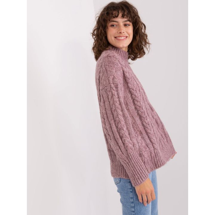 Violetinis megztinis