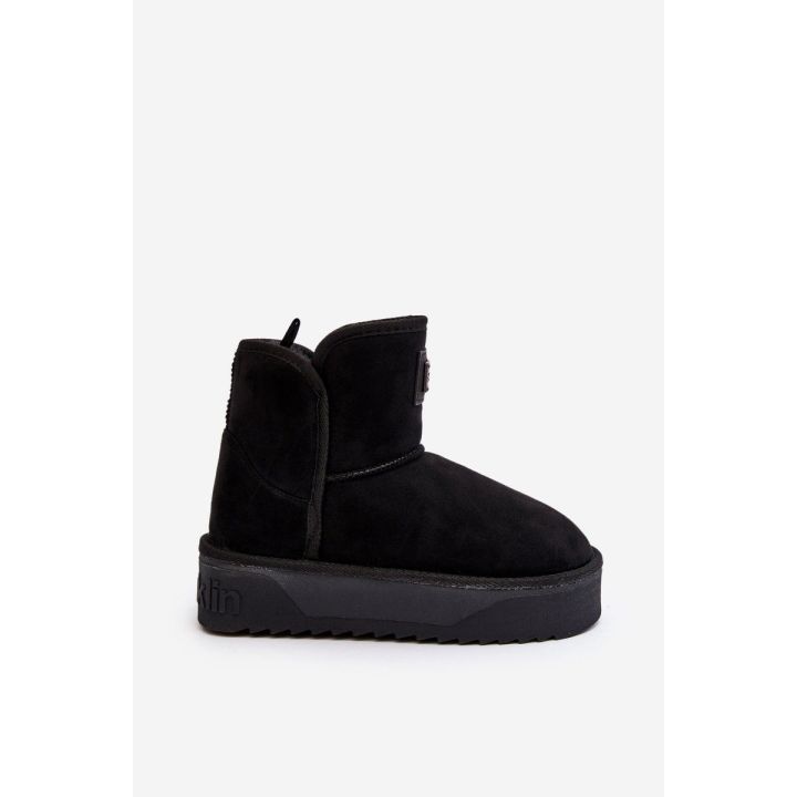 neperšlampami sniego batai ant platformos DFranklin DFSH371004 Black