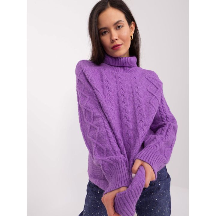 Violetinis megztinis