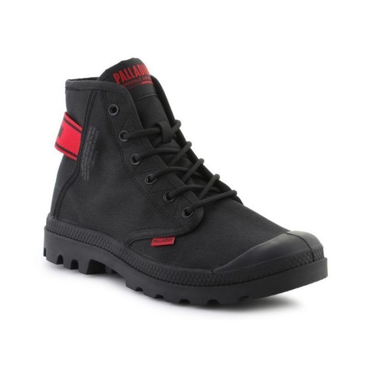 Vyriški kedai aukštu auliuku Palladium Pampa Hi Dare II, juodi
