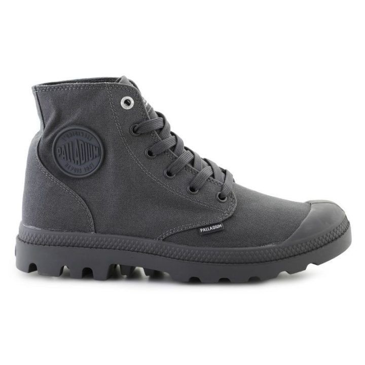 Medvilniniai sportbačiai Palladium Mono Chrome, pilki