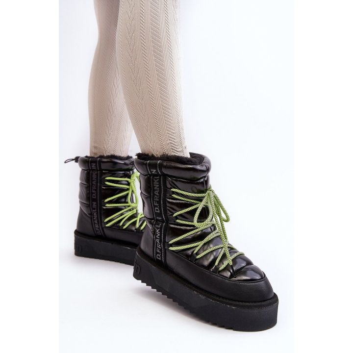 sniego batai ant storo pado DFranklin DFSH371007 Black