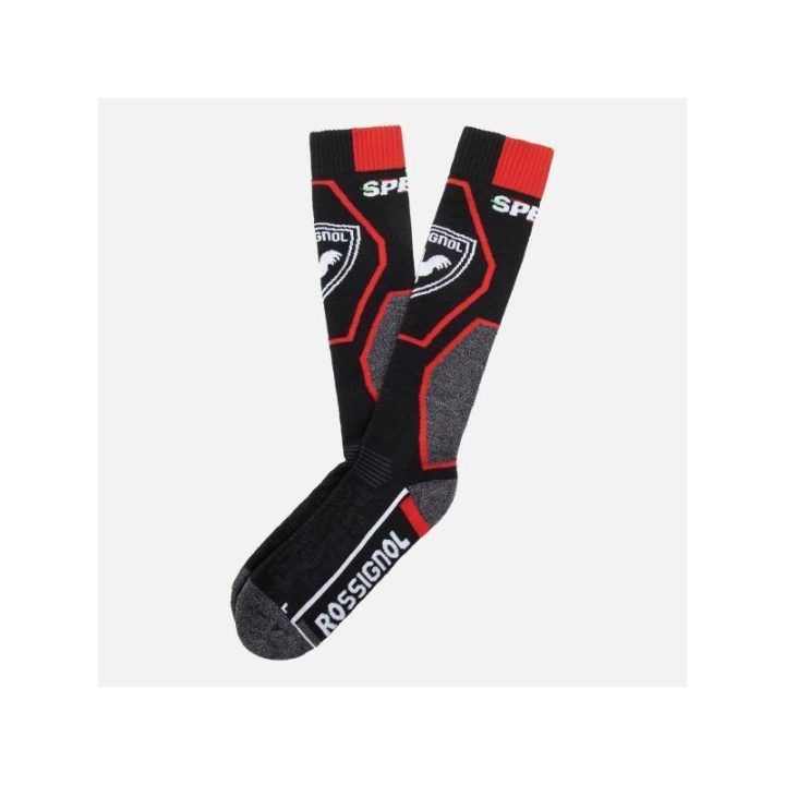 Vyriškos slidinėjimo kojinės Rossignol Speed Comfort, raudonos