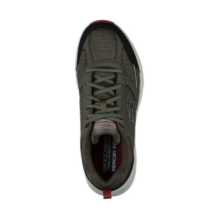 Vyriški sportbačiai Skechers Oak Canyon-Verketta, alyvuogių