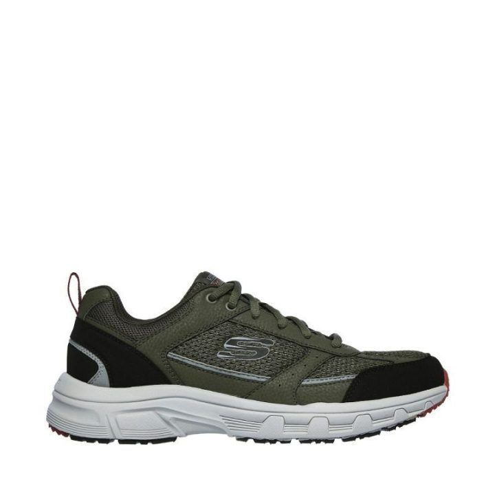 Vyriški sportbačiai Skechers Oak Canyon-Verketta, alyvuogių