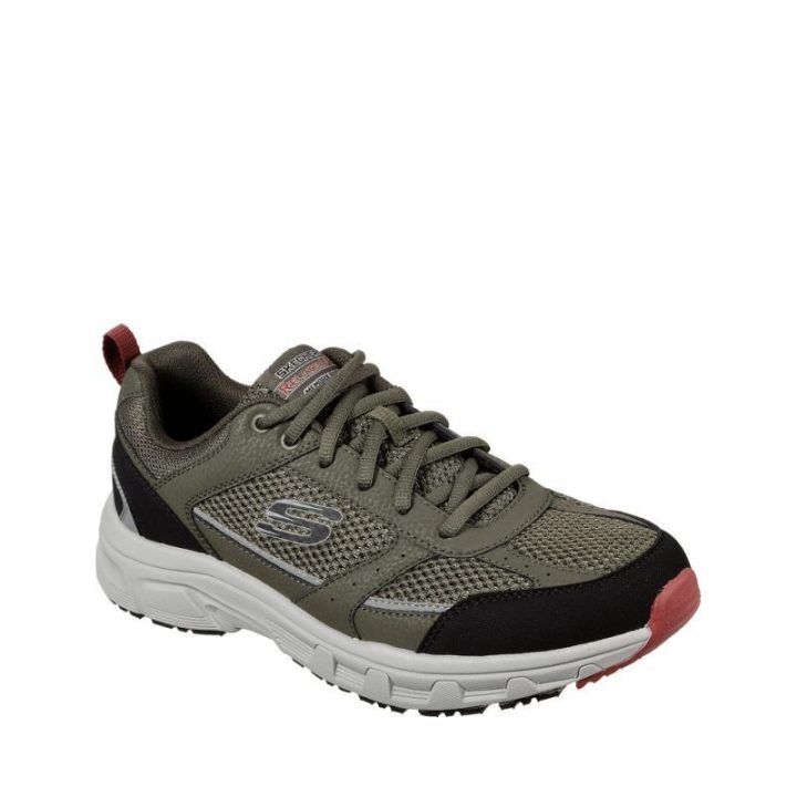 Vyriški sportbačiai Skechers Oak Canyon-Verketta, alyvuogių