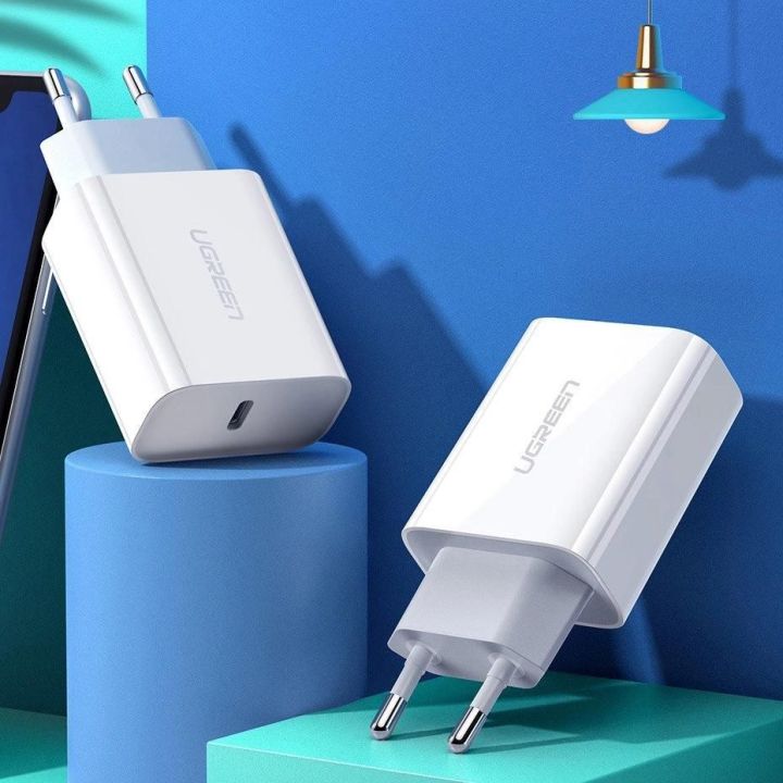 USB maitinimo įkroviklis Power Delivery 3.0 Quick Charge 4.0+ 20W 3A, baltas (60450)