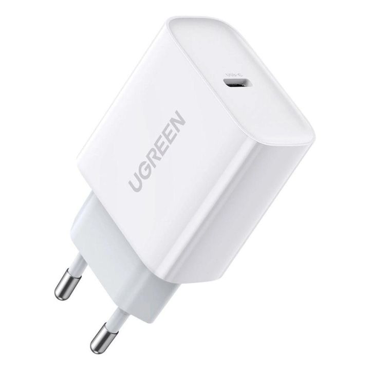 USB maitinimo įkroviklis Power Delivery 3.0 Quick Charge 4.0+ 20W 3A, baltas (60450)