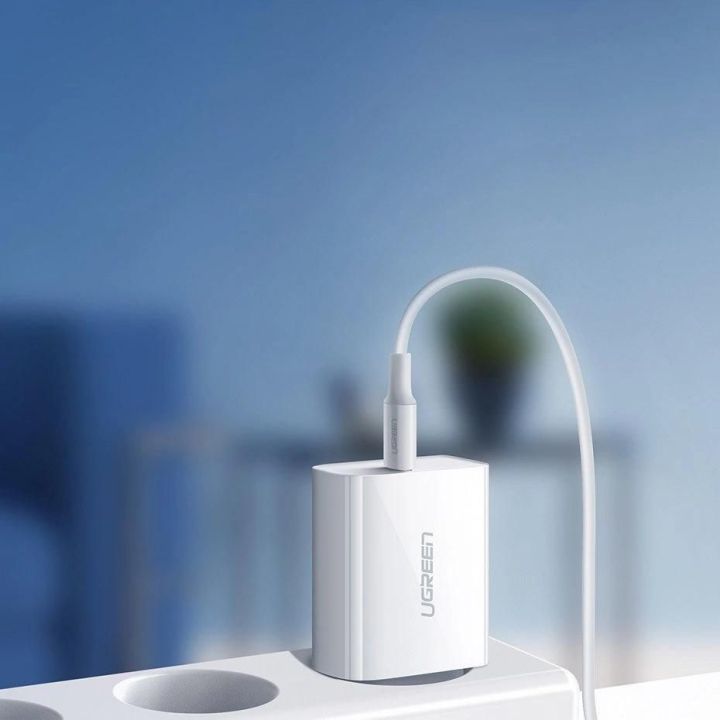 USB maitinimo įkroviklis Power Delivery 3.0 Quick Charge 4.0+ 20W 3A, baltas (60450)