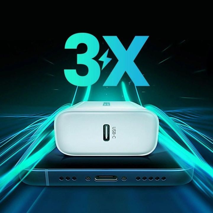 USB maitinimo įkroviklis Power Delivery 3.0 Quick Charge 4.0+ 20W 3A, baltas (60450)