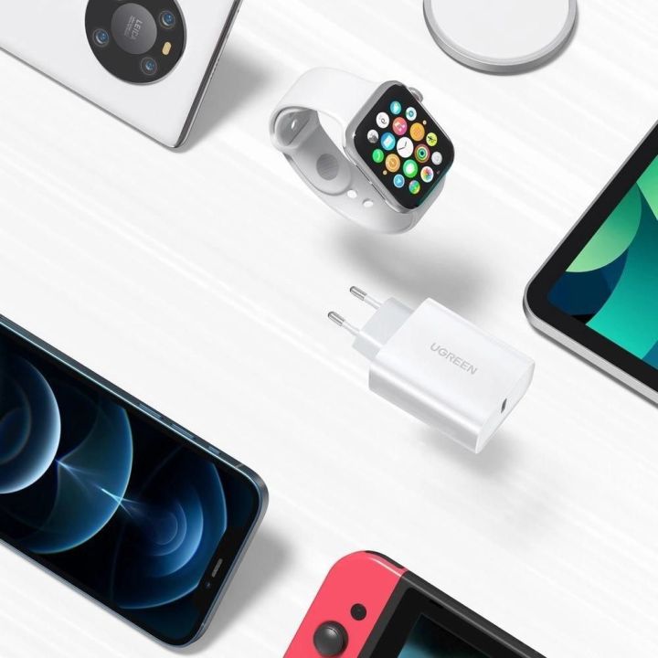 USB maitinimo įkroviklis Power Delivery 3.0 Quick Charge 4.0+ 20W 3A, baltas (60450)
