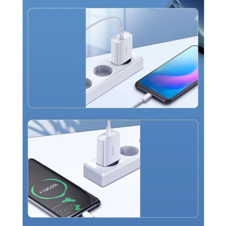 USB maitinimo įkroviklis Power Delivery 3.0 Quick Charge 4.0+ 20W 3A, baltas (60450)
