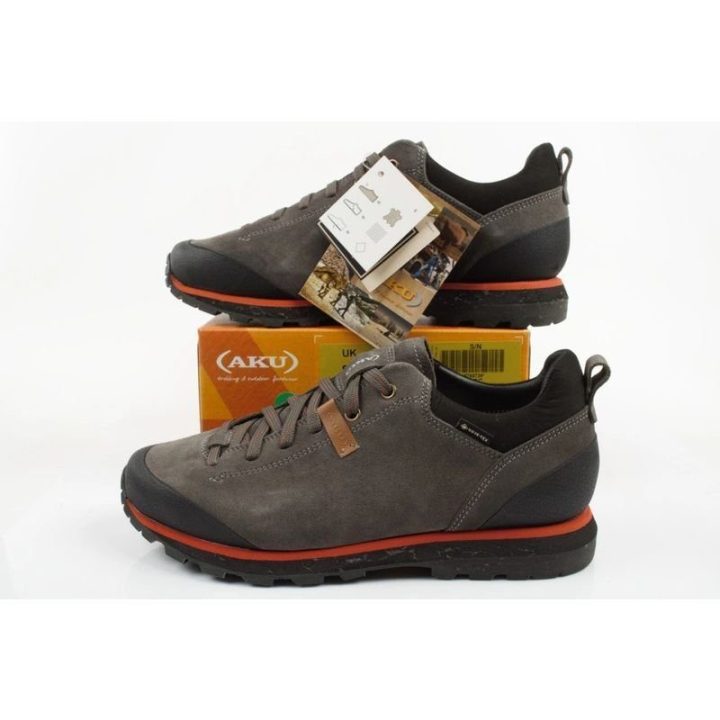 Vyriški žygio batai su GORE-TEX Aku Bellamont 4 GTX, pilki