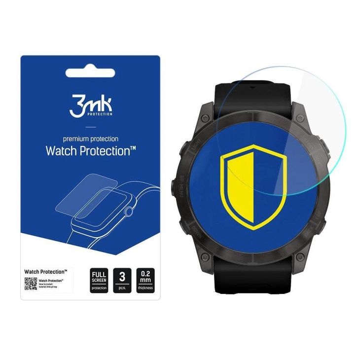Garmin Fenix 7 - Watch Protection™ prieš FlexibleGlass Lite