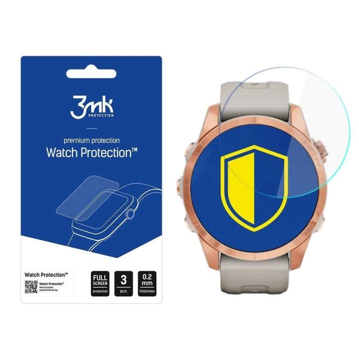 Garmin Fenix 7s - Watch Protection™ prieš FlexibleGlass Lite