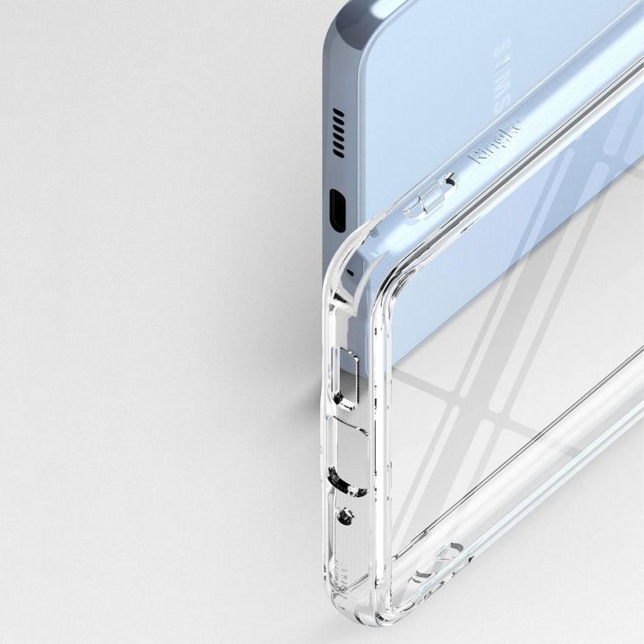 Ringke Fusion dėklas su geliniu rėmeliu Samsung Galaxy A73 skaidrus