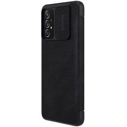 Nillkin Qin odinis dėklas Samsung Galaxy A73 juodas