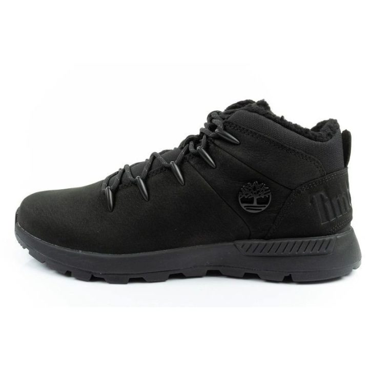 Vyriški pašiltinti žygio batai Timberland Sprint Trekker Mid, juodi