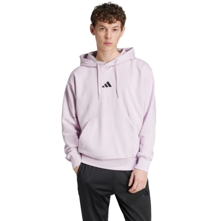 Vyriškas medvilninis džemperis adidas Essentials, rožinis