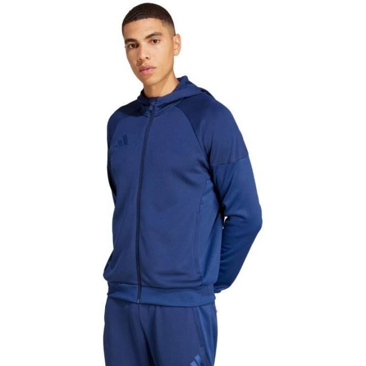 Vyriškas džemperis su gobtuvu adidas Tiro 25, tamsiai mėlynas