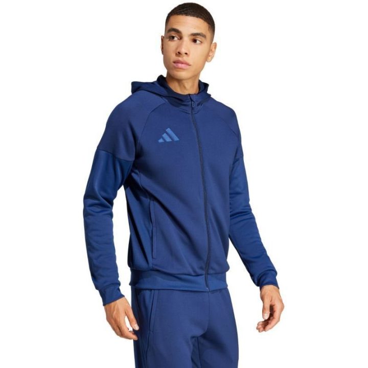 Vyriškas džemperis su gobtuvu adidas Tiro 25, tamsiai mėlynas