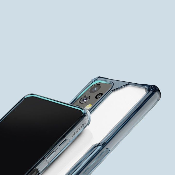 Nillkin Nature Pro dėklas Samsung Galaxy A73 šarvuotas dėklas skaidrus dangtelis