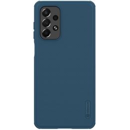 Nillkin Super Frosted Shield Pro patvarus dėklas Samsung Galaxy A73 , mėlynas