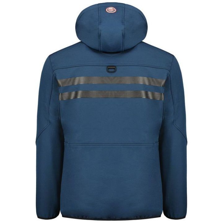 Vyriška softshell striukė Geographical Norway, tamsiai mėlyna ir raudona