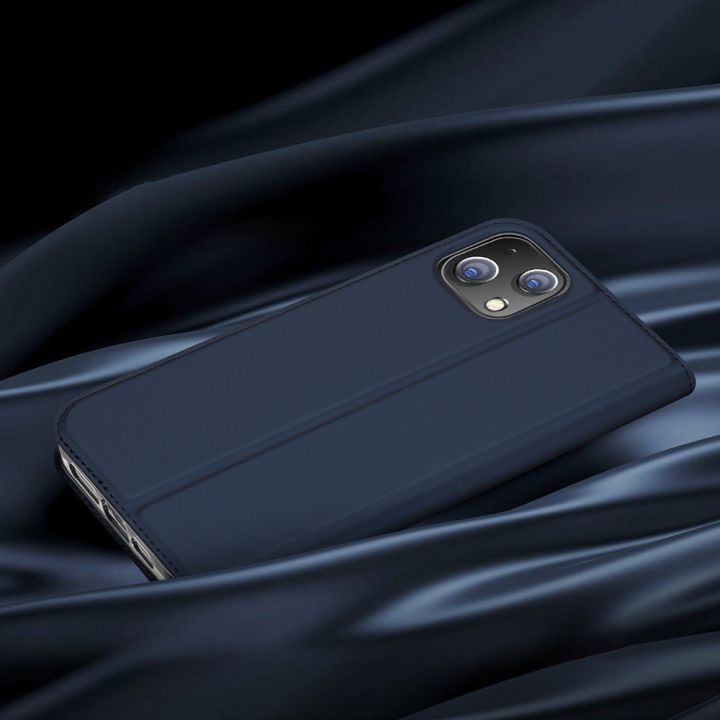 Skin Pro dėklas su atlenkiamuoju dangteliu iPhone 14 Plus , juodas