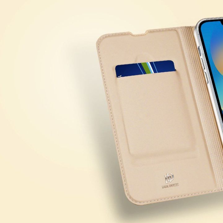 Skin Pro dėklas su atlenkiamuoju dangteliu iPhone 14 Plus , juodas