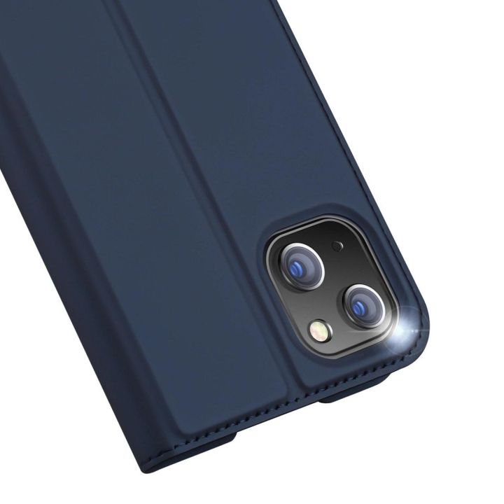 Skin Pro dėklas su atlenkiamuoju dangteliu iPhone 14 Plus , mėlynas