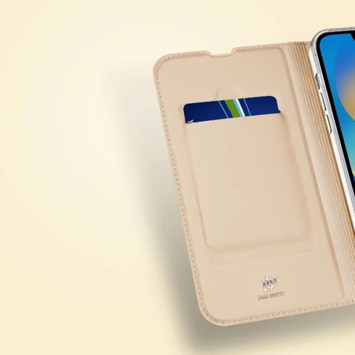Skin Pro dėklas su atlenkiamuoju dangteliu iPhone 14 Plus , mėlynas